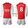 Original Trikotsatz Arsenal Odegaard 8 Heimtrikot 2021-22 Langarm Für Kinder